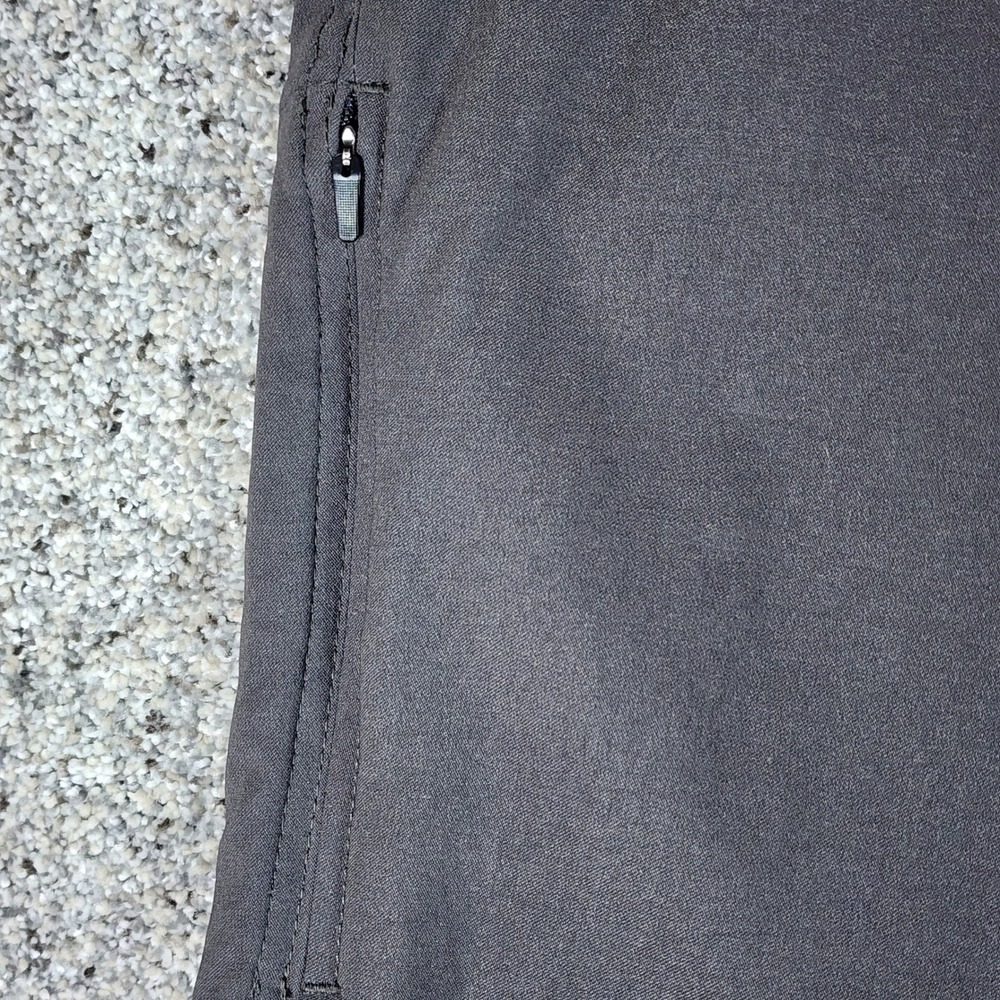 Prana Zion Pants Mens 38/32 Standard Fit Stretch Charcoal Gray NWOT - Picture 5 of 16